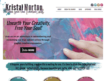 Tablet Screenshot of kristalnorton.com
